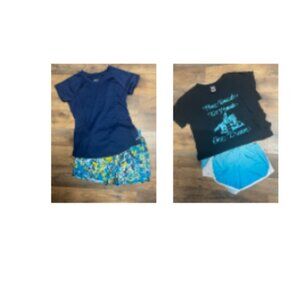 New Mix Kids Matching Sets - Navy and Black with Blue Accents